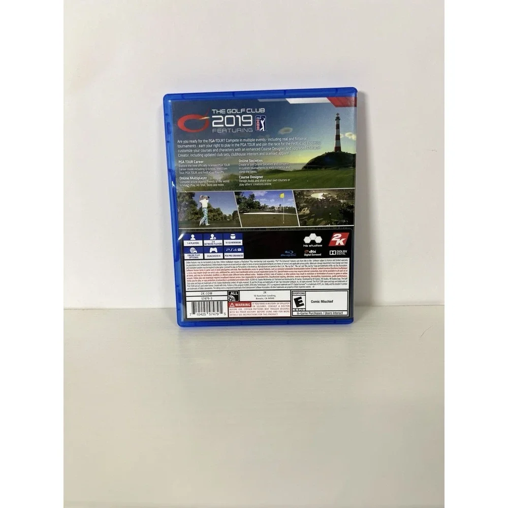 The Golf Club 2019 Featuring‎ PGA Tour PS4 Pre-Owned Disc & Case